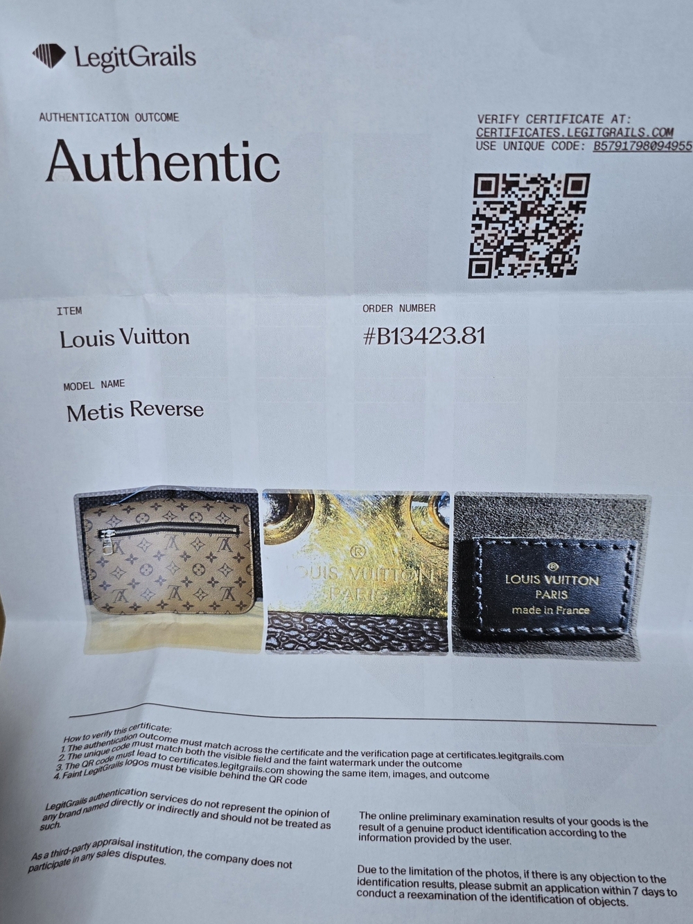 Louis Vuitton Pochette Métis Monogram Reverse - Picture 14 of 14